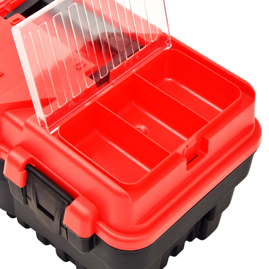 Kutija za alat plastična 462 x 256 x 242 mm crvena
