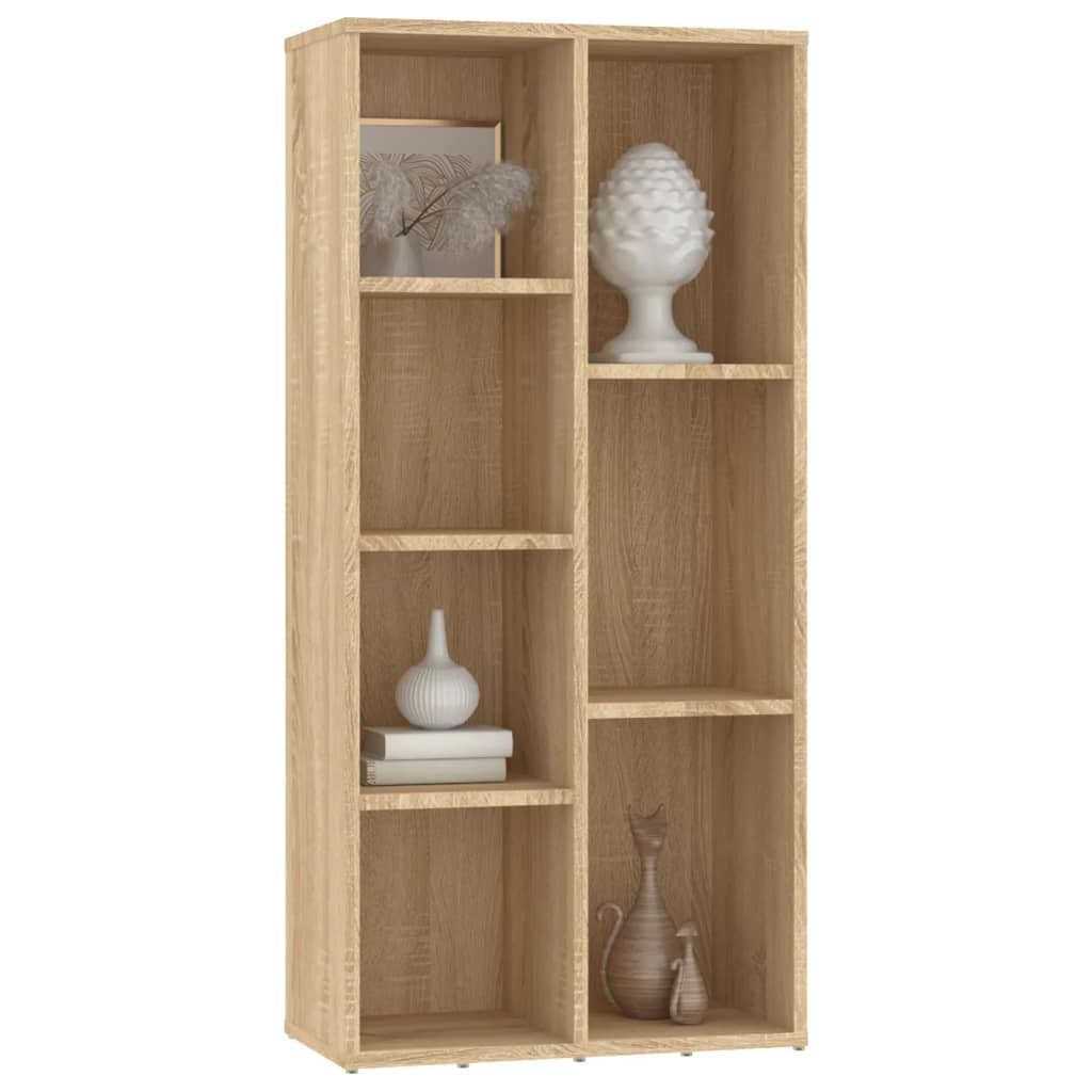 Ormarić za knjige boja hrasta 50x25x106 cm konstruirano drvo