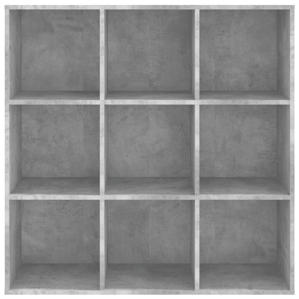 Ormarić za knjige boja betona 98x29x97,5 cm konstruirano drvo