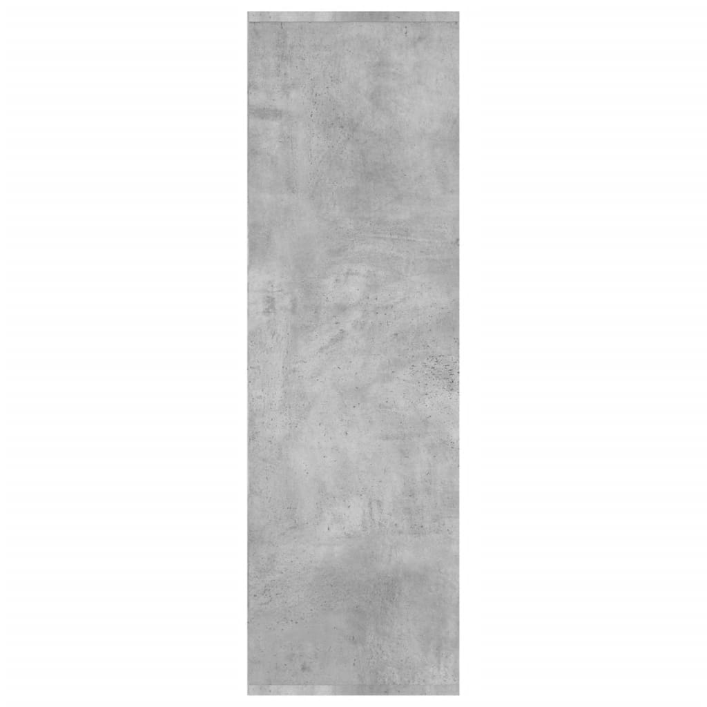 Ormarić za knjige boja betona 98x29x97,5 cm konstruirano drvo