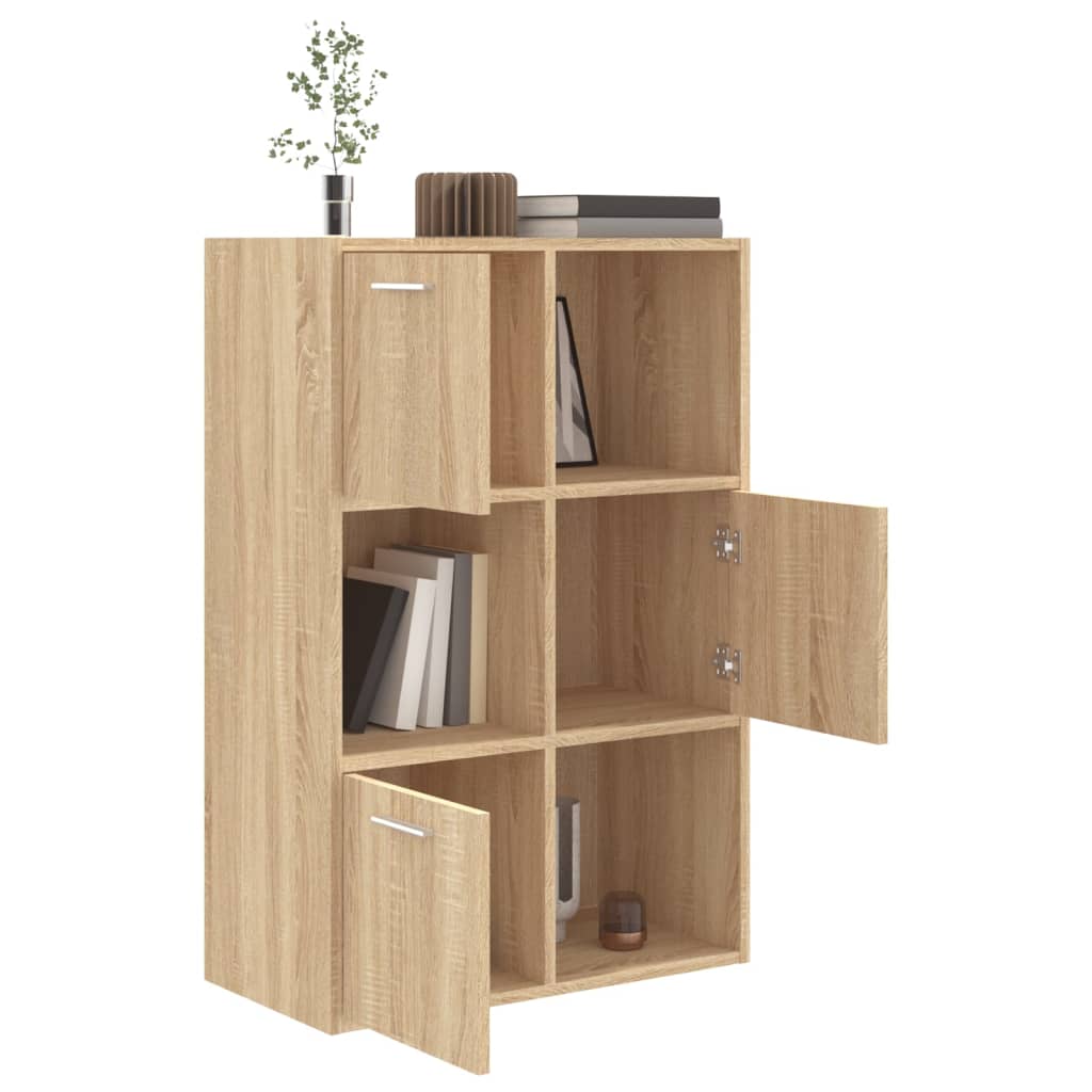 Ormarić za pohranu boja hrasta 60x29,5x90 cm konstruirano drvo