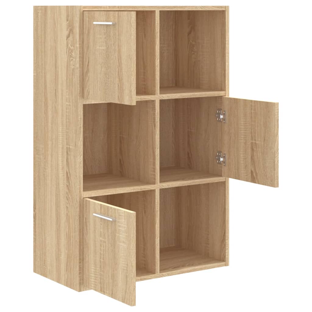 Ormarić za pohranu boja hrasta 60x29,5x90 cm konstruirano drvo