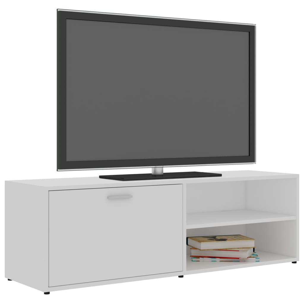 TV ormarić bijeli 120 x 34 x 37 cm od konstruiranog drva