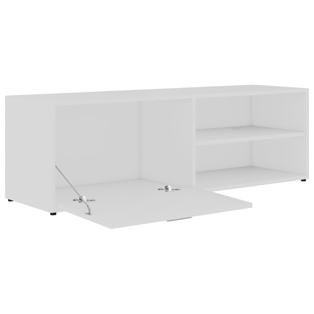 TV ormarić bijeli 120 x 34 x 37 cm od konstruiranog drva