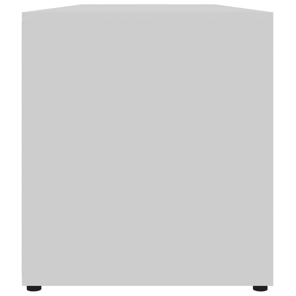 TV ormarić bijeli 120 x 34 x 37 cm od konstruiranog drva