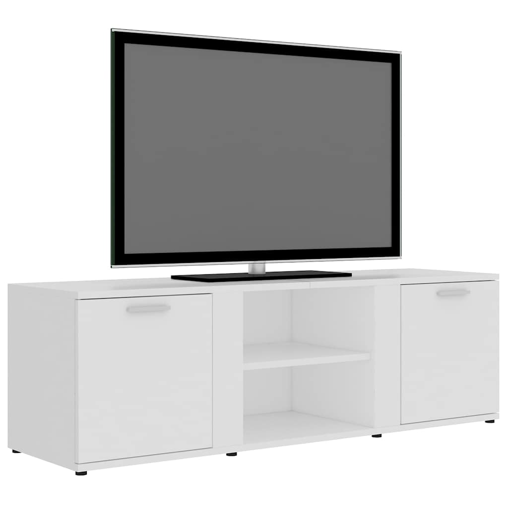 TV ormarić bijeli 120 x 34 x 37 cm od konstruiranog drva