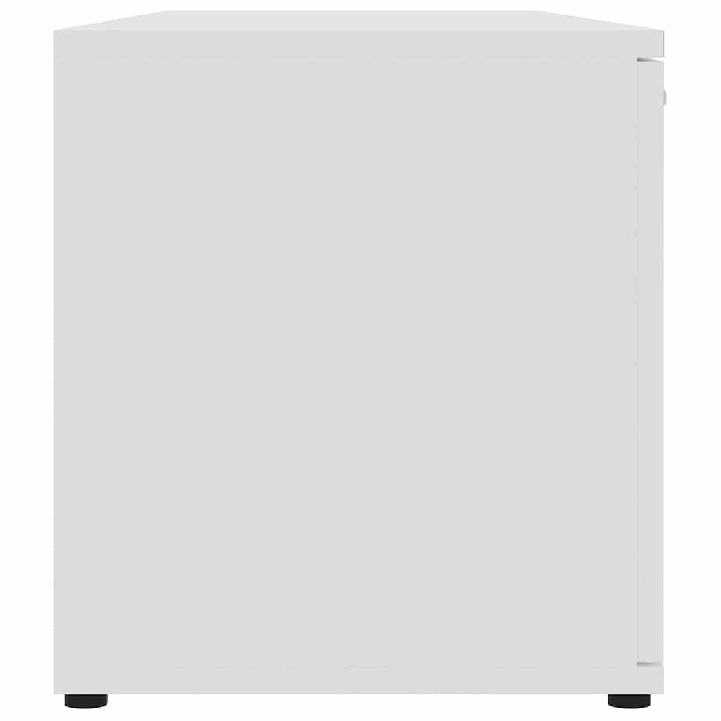 TV ormarić bijeli 120 x 34 x 37 cm od konstruiranog drva
