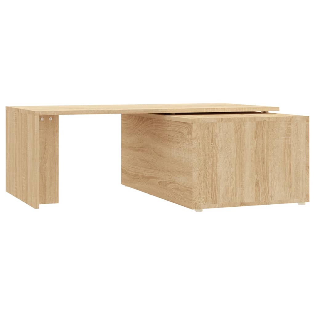 Stolić za kavu boja hrasta 150 x 50 x 35 cm konstruirano drvo