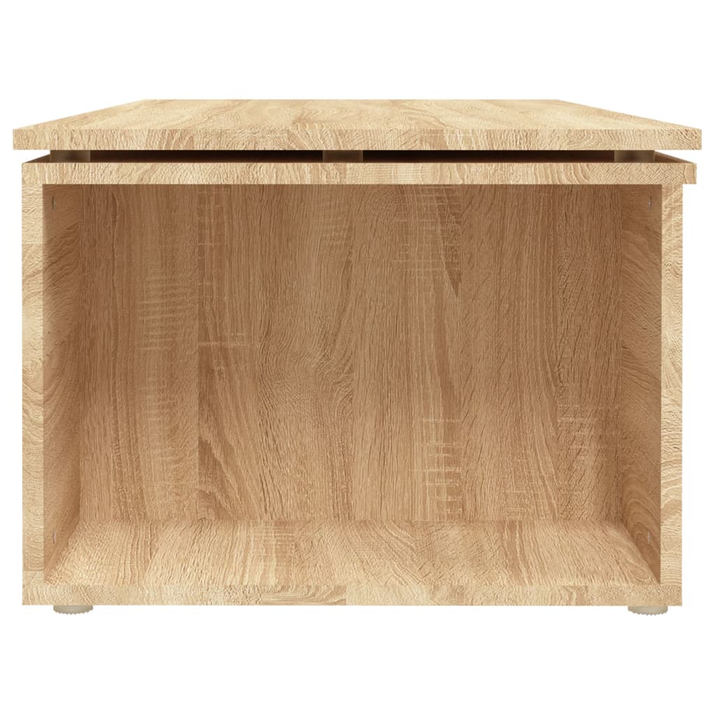Stolić za kavu boja hrasta 150 x 50 x 35 cm konstruirano drvo