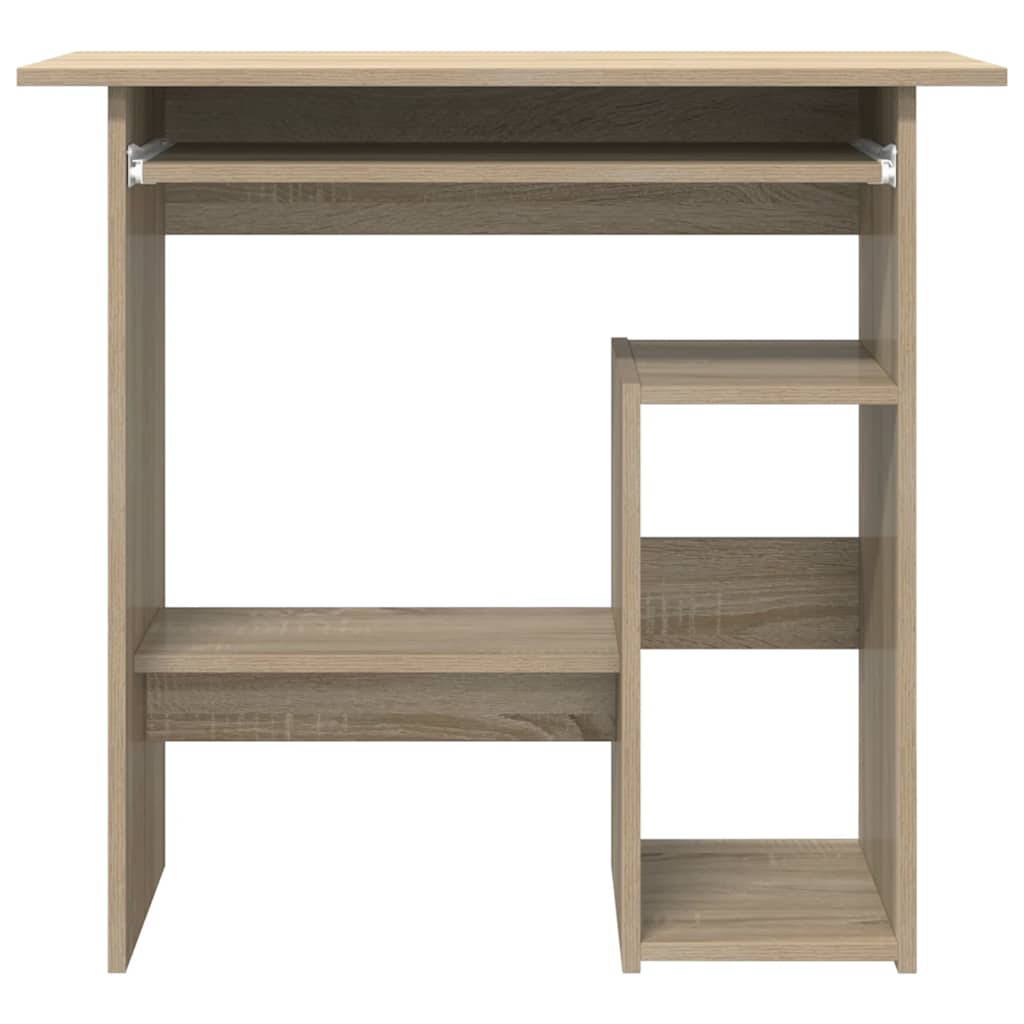 Radni stol boja hrasta sonome 80 x 45 x 74 cm konstruirano drvo