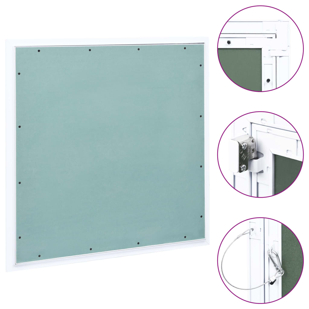 Pristupna ploča s aluminijskim okvirom i knaufom 700 x 700 mm