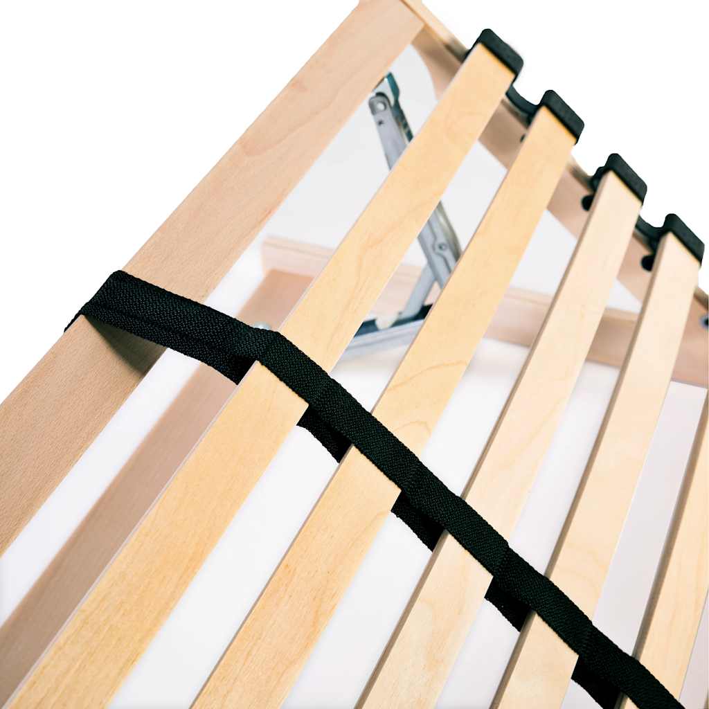 Podnice za krevet 2 kom s 28 letvica i 7 zona 70 x 200 cm