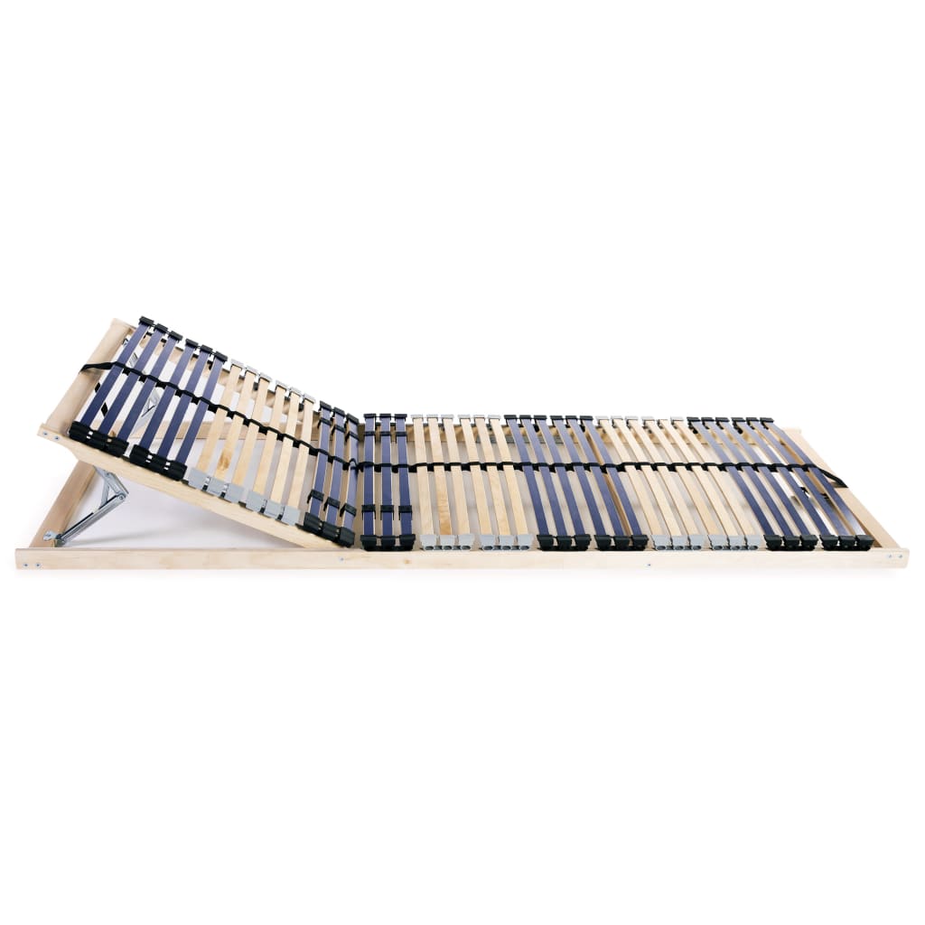 Podnice za krevet 2 kom s 42 letvice i 7 zona 80 x 200 cm