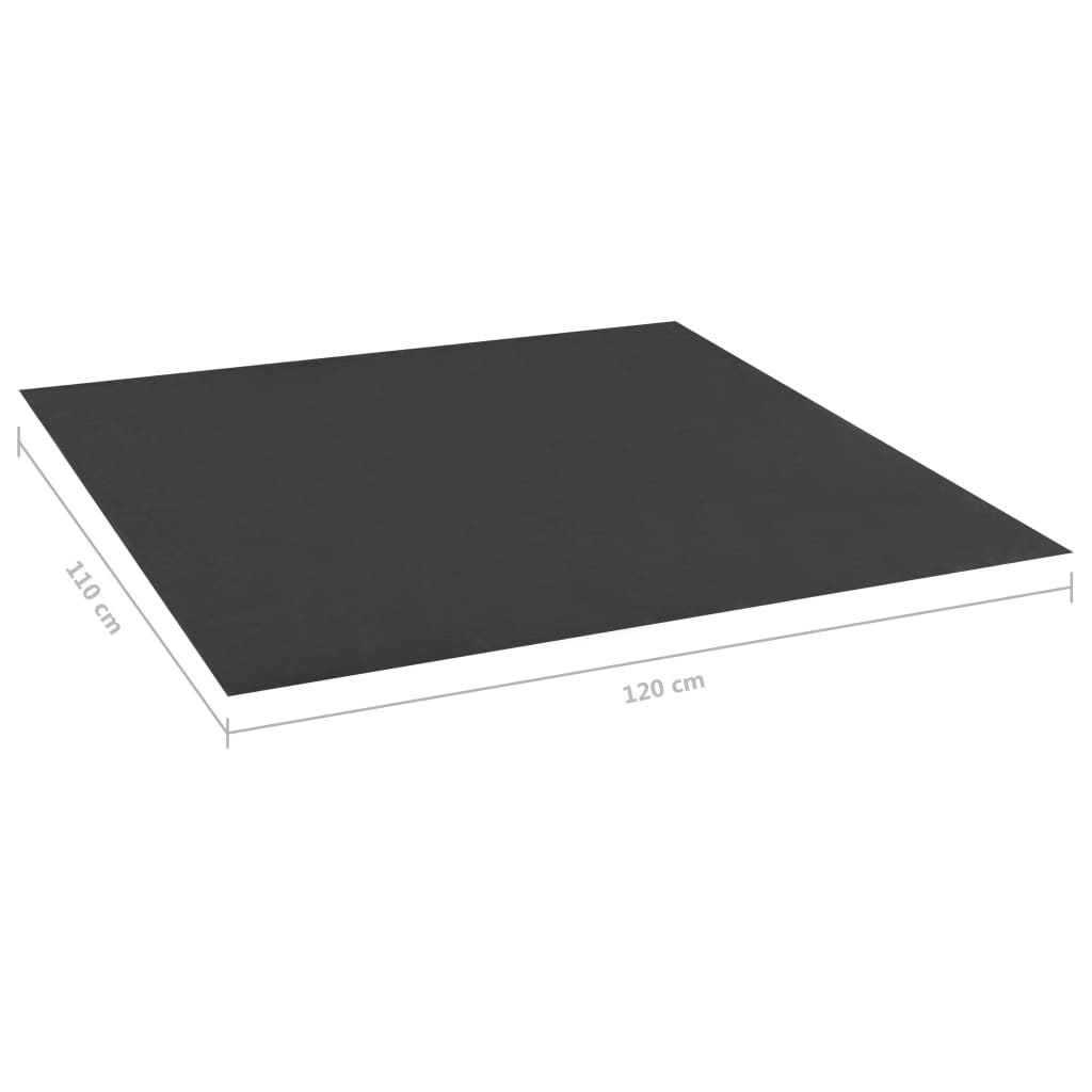 Podloga za pješčanik crna 120 x 110 cm