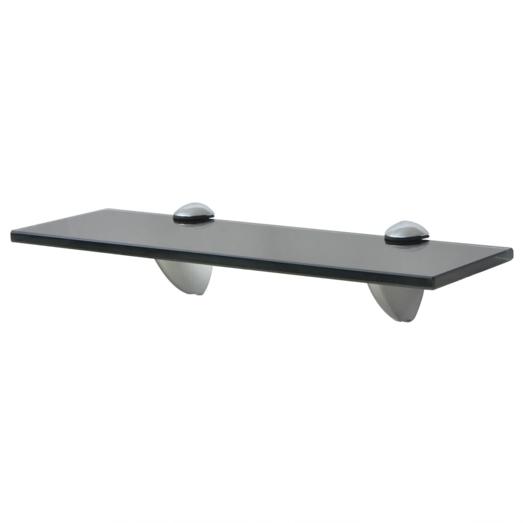Zidne police 2 kom staklene 30 x 10 cm 8 mm