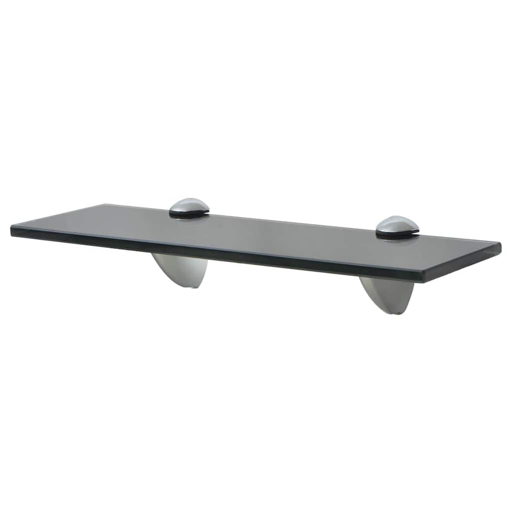 Zidne police 2 kom staklene 30 x 10 cm 8 mm