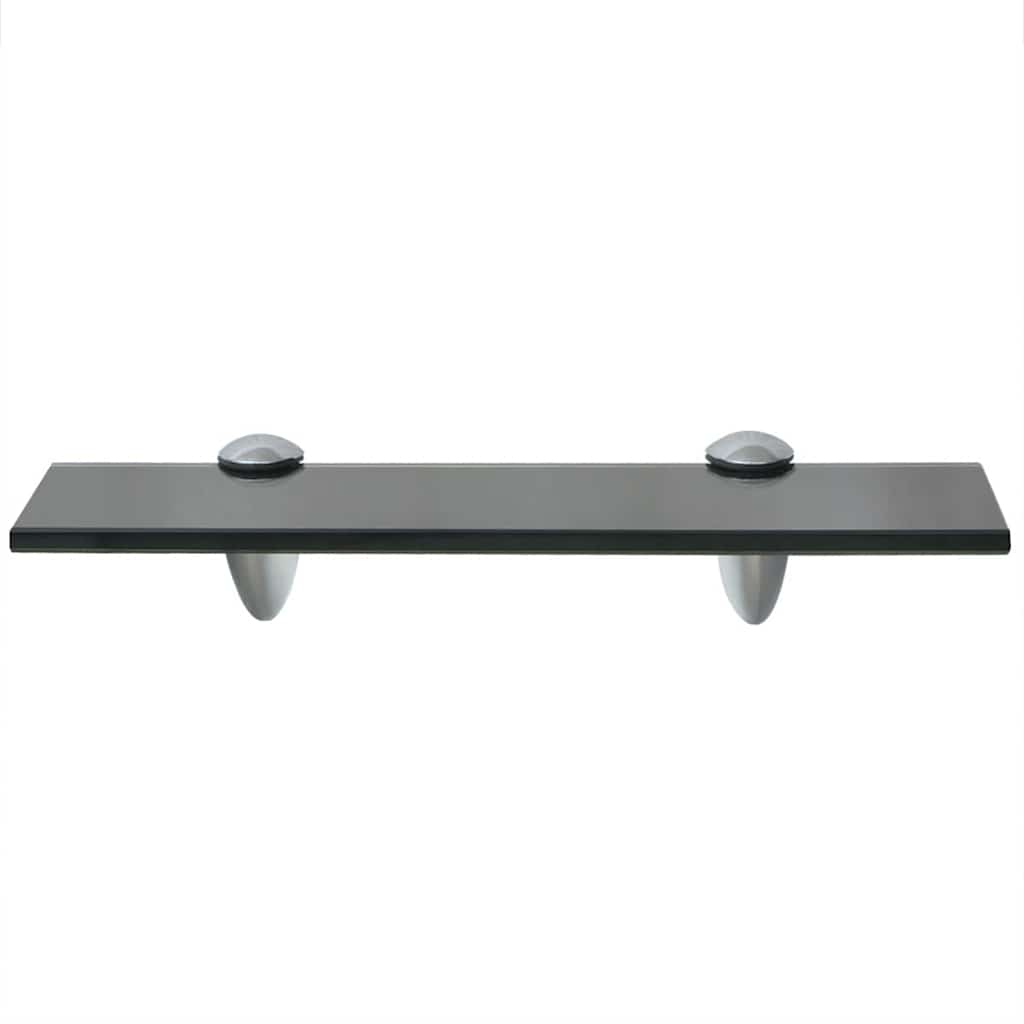 Zidne police 2 kom staklene 30 x 10 cm 8 mm