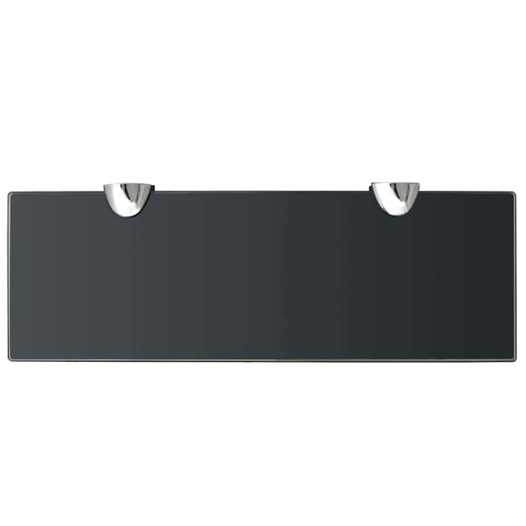 Zidne police 2 kom staklene 30 x 10 cm 8 mm