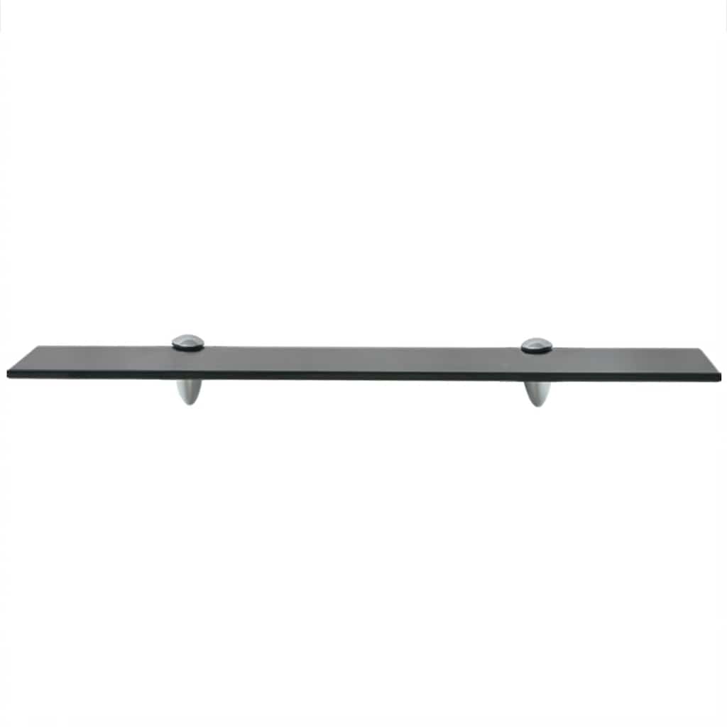 Zidne police 2 kom staklene 60 x 10 cm 8 mm