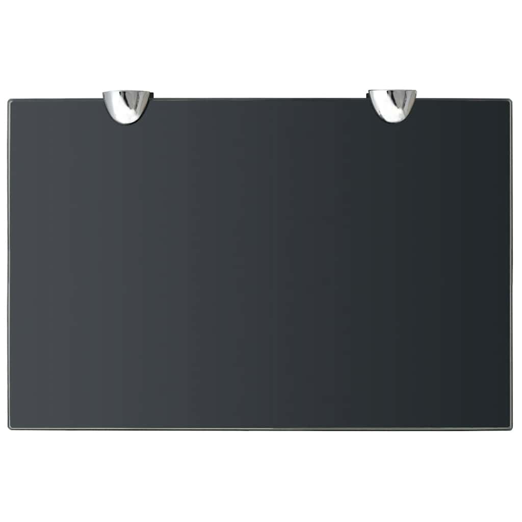 Zidne police 2 kom staklene 30 x 20 cm 8 mm
