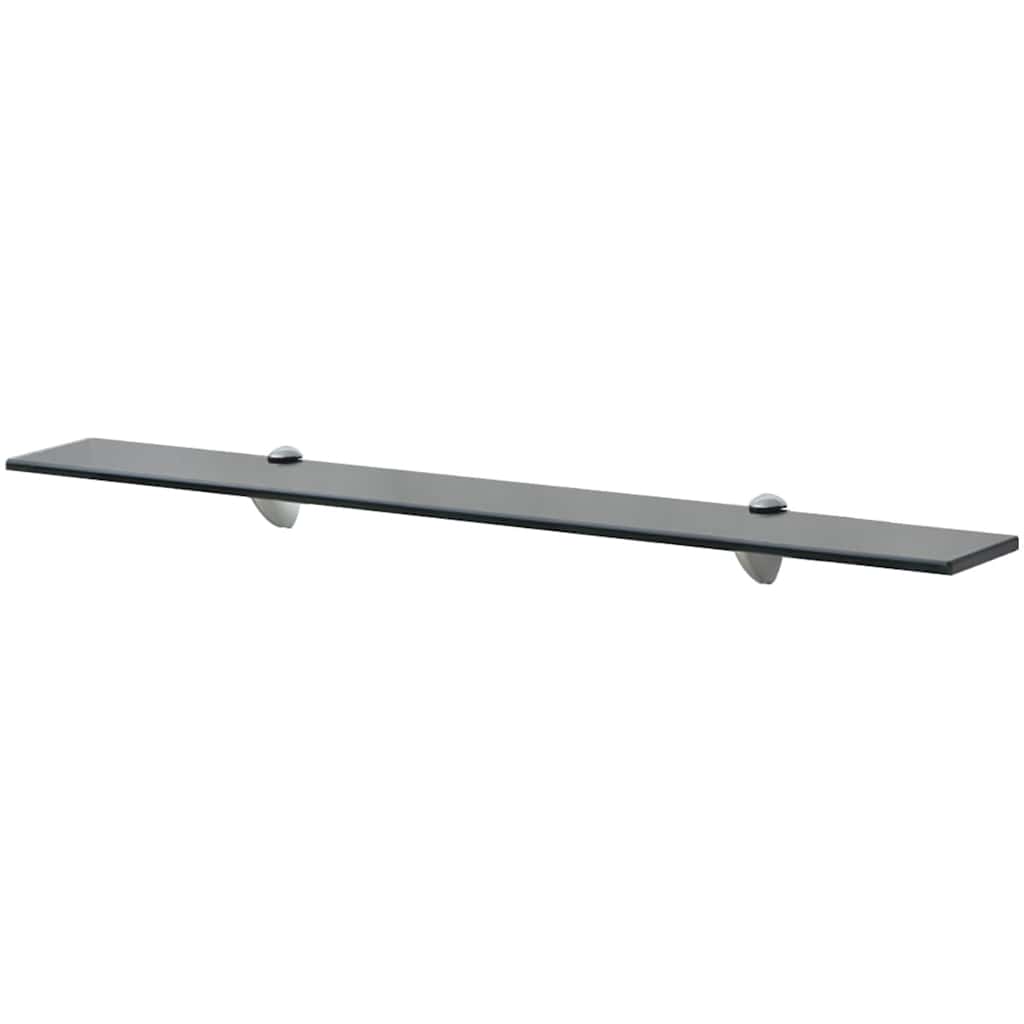 Zidne police 2 kom staklene 80 x 20 cm 8 mm