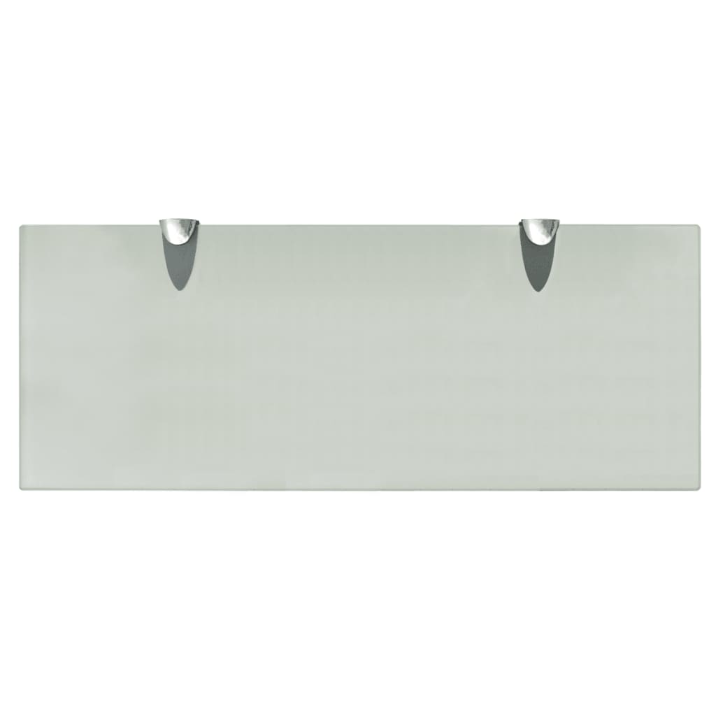 Zidne police 2 kom staklene 50 x 20 cm 8 mm