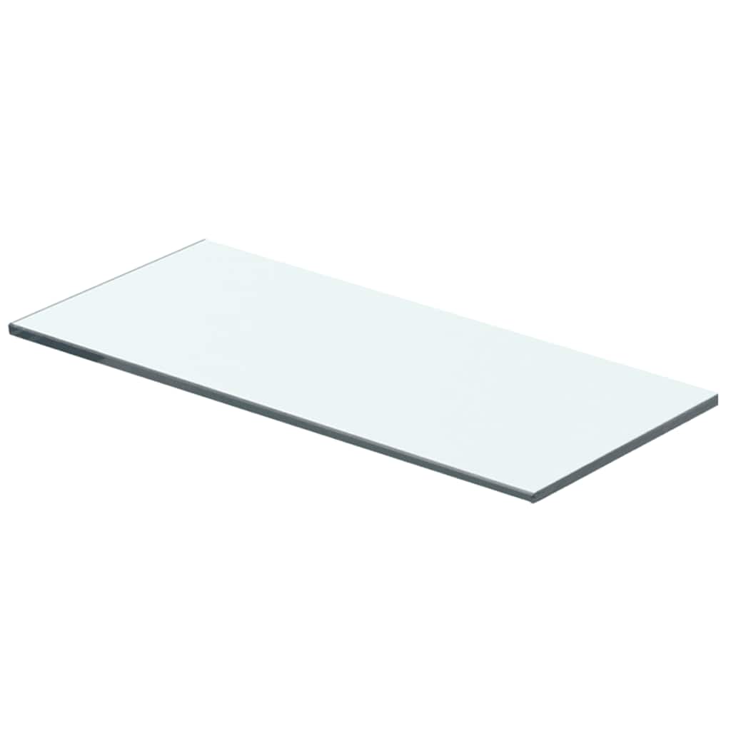 Ploče za police 2 kom staklene prozirne 40 x 12 cm