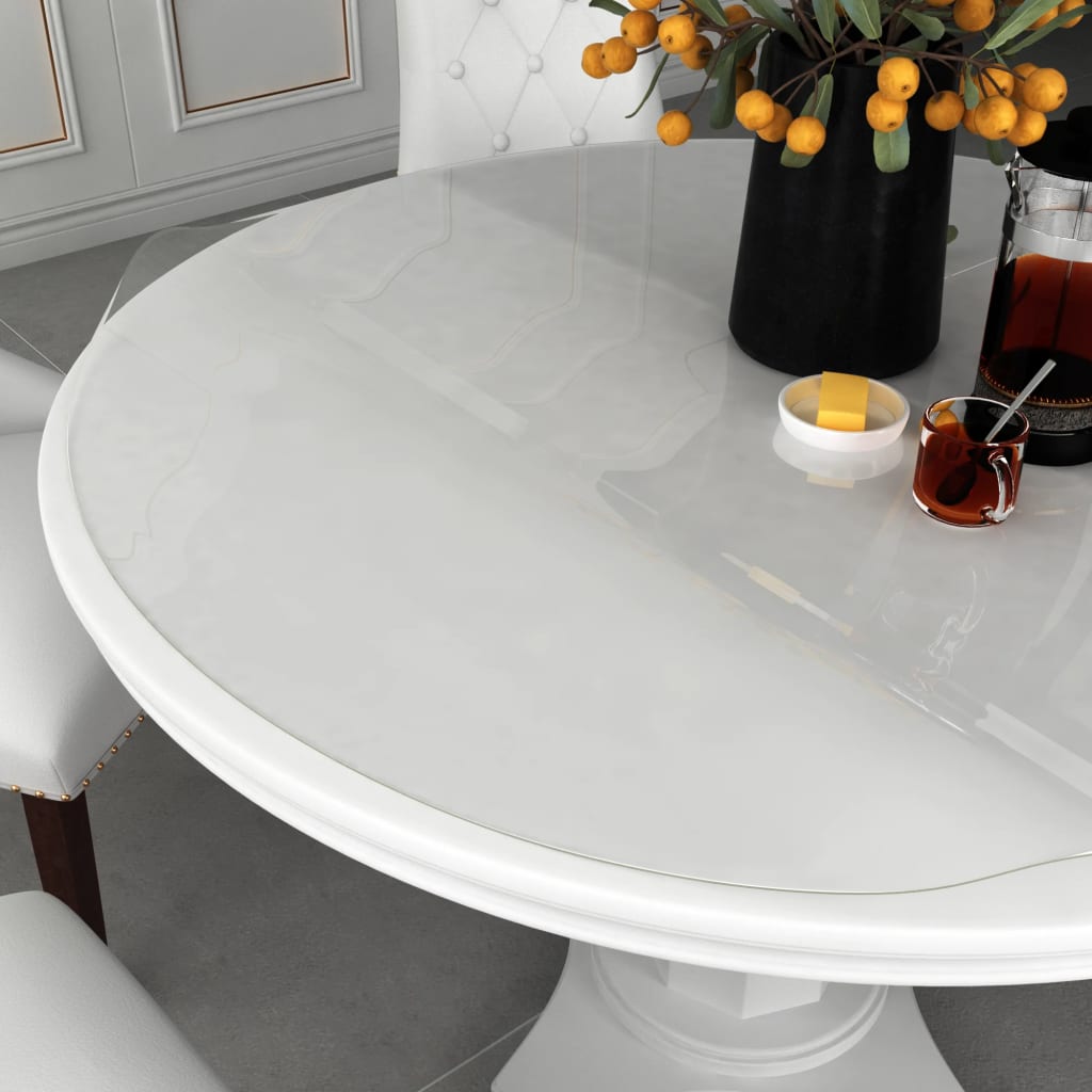 Zaštita za stol prozirna Ø 60 cm 1,6 mm PVC