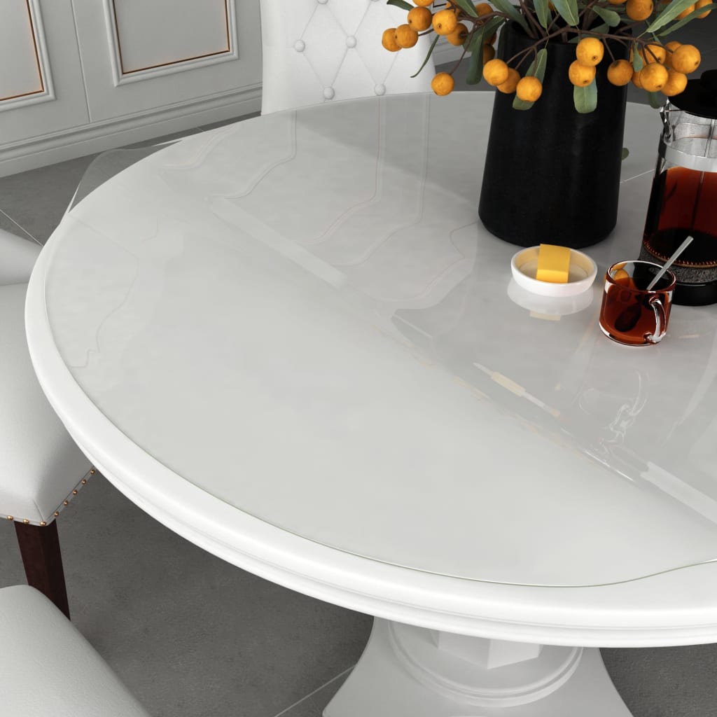 Zaštita za stol prozirna Ø 100 cm 1,6 mm PVC