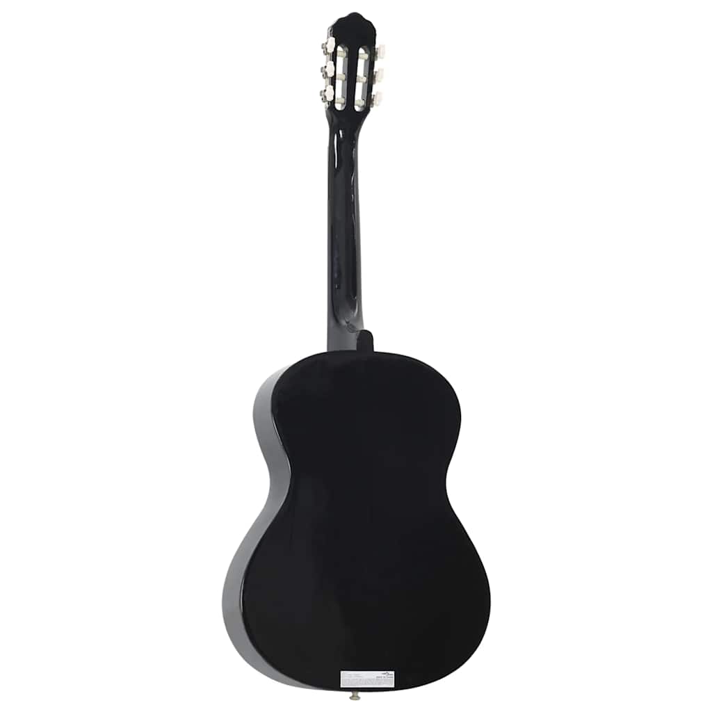 Klasična gitara za početnike crna 4/4 39" od drva lipe