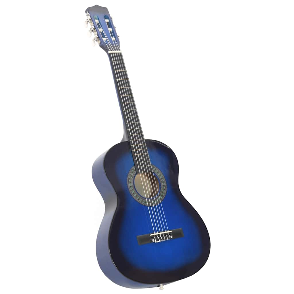 Klasična gitara za početnike i djecu plava 3/4 36"