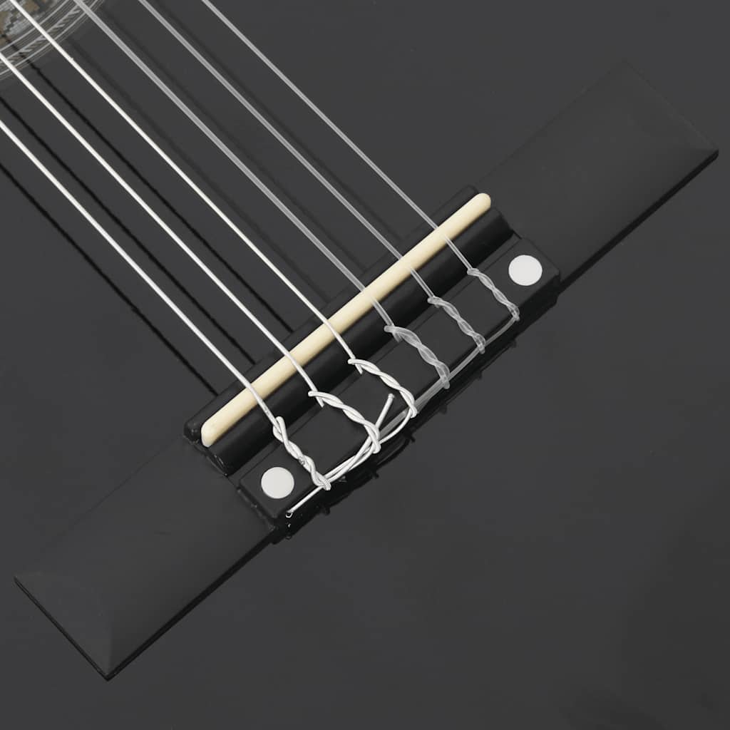 Klasična gitara za početnike i djecu crna 3/4 36"