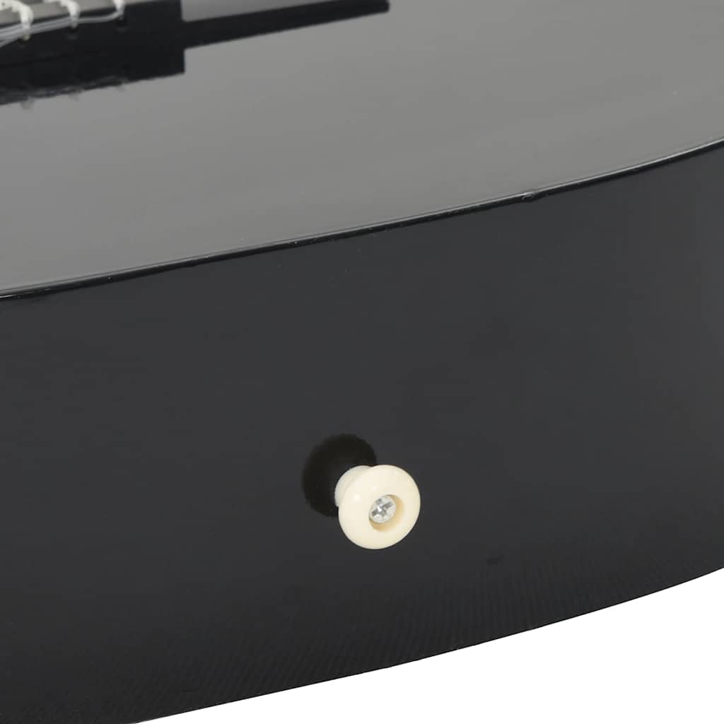 Klasična gitara za početnike i djecu crna 3/4 36"