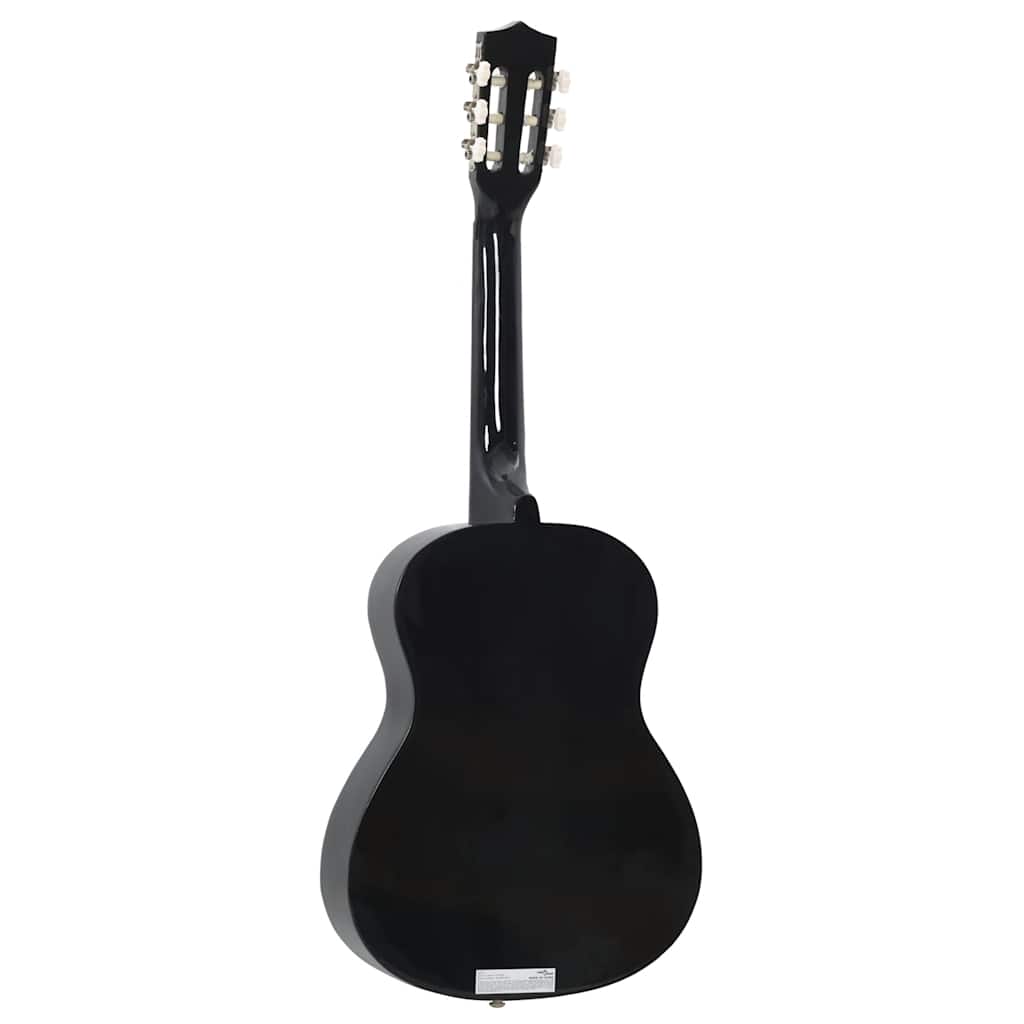 8-dijelni set klasične gitare za početnike crni 3/4 36 "