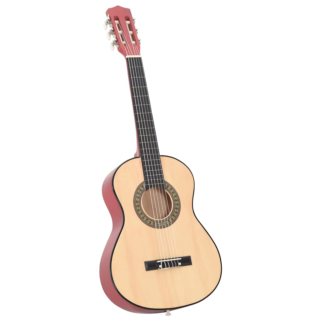 8-dijelni početnički set klasične gitare za djecu 1/2 34"