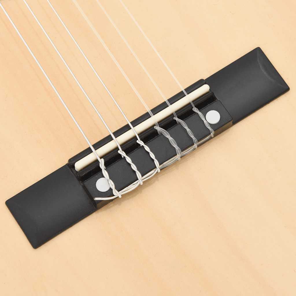 8-dijelni početnički set klasične gitare za djecu 1/2 34"
