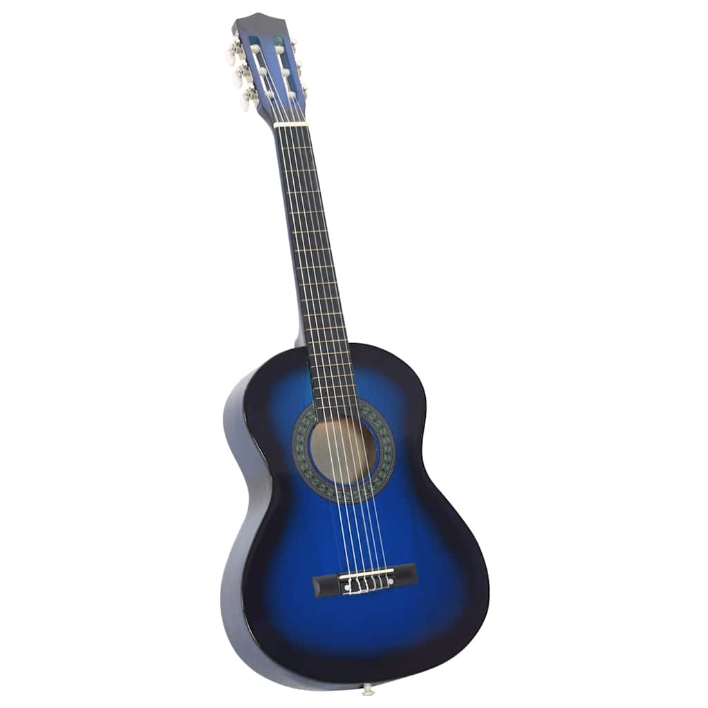 Klasična gitara za početnike i djecu plava 1/2 34"