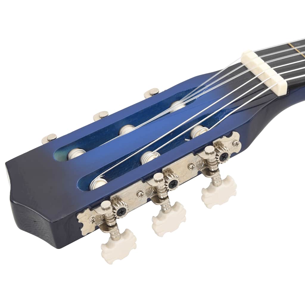 Klasična gitara za početnike i djecu plava 1/2 34"