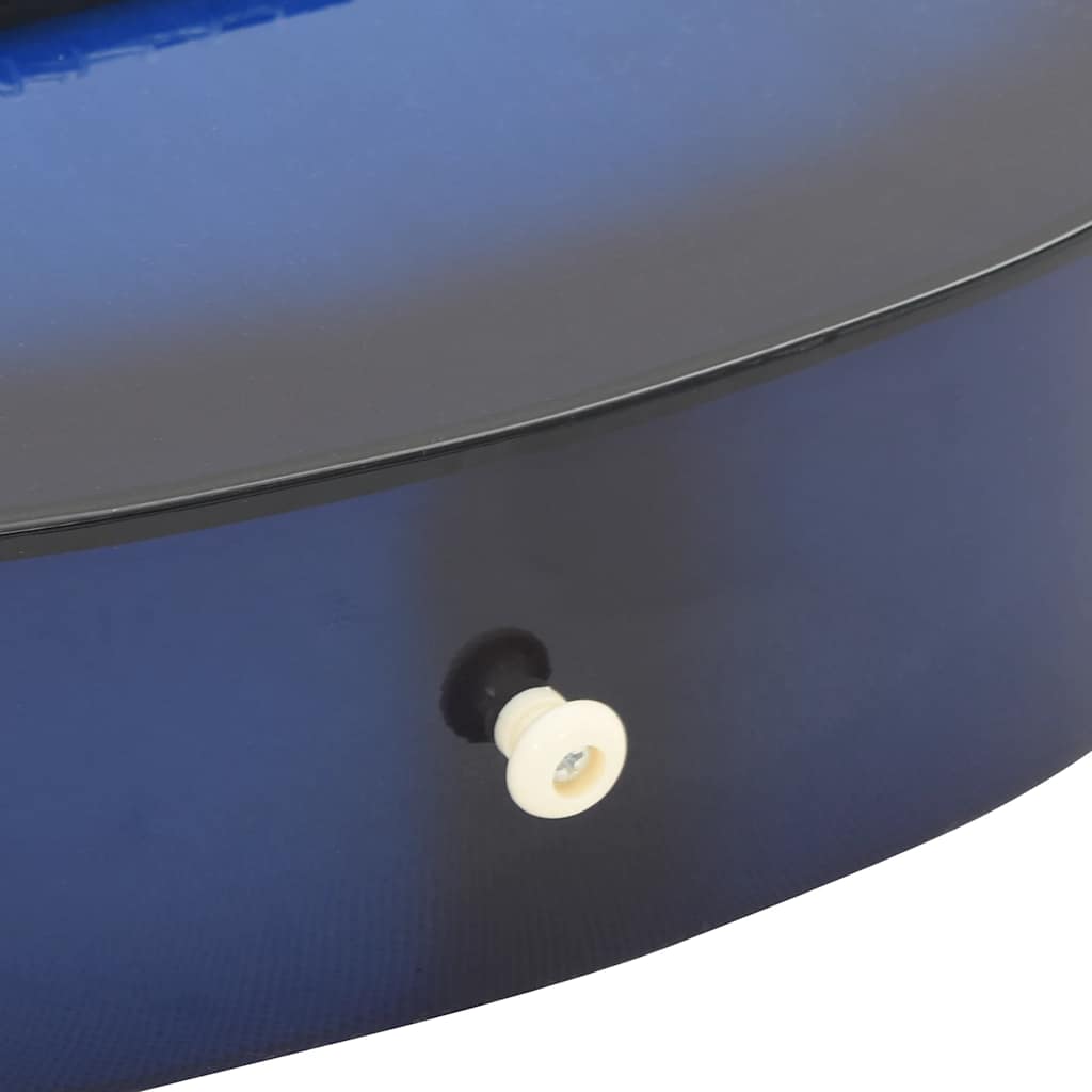 Klasična gitara za početnike i djecu plava 1/2 34"