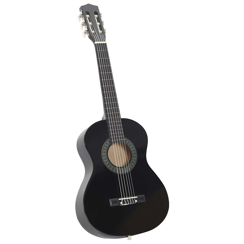 Klasična gitara za početnike i djecu crna 1/2 34"