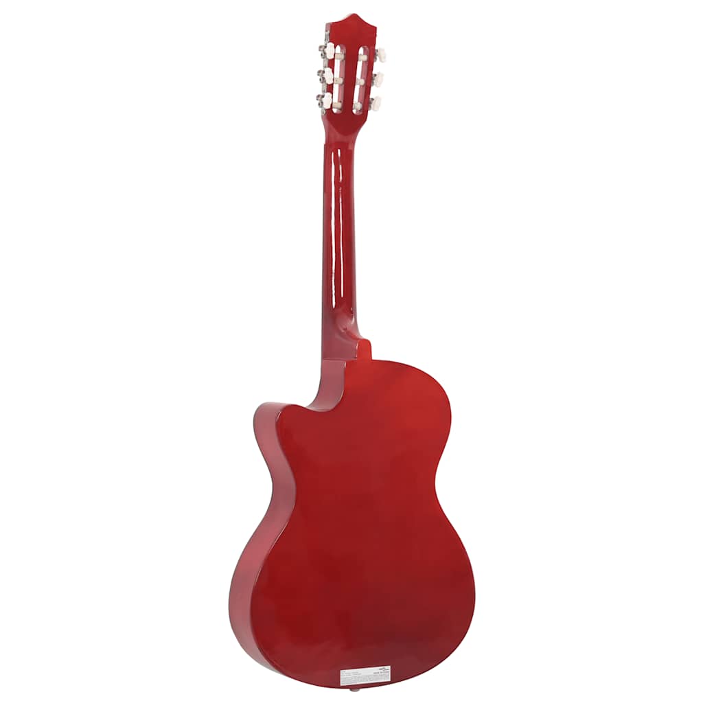 Akustična gitara Western s prorezom i 6 žica 38 " od drva lipe