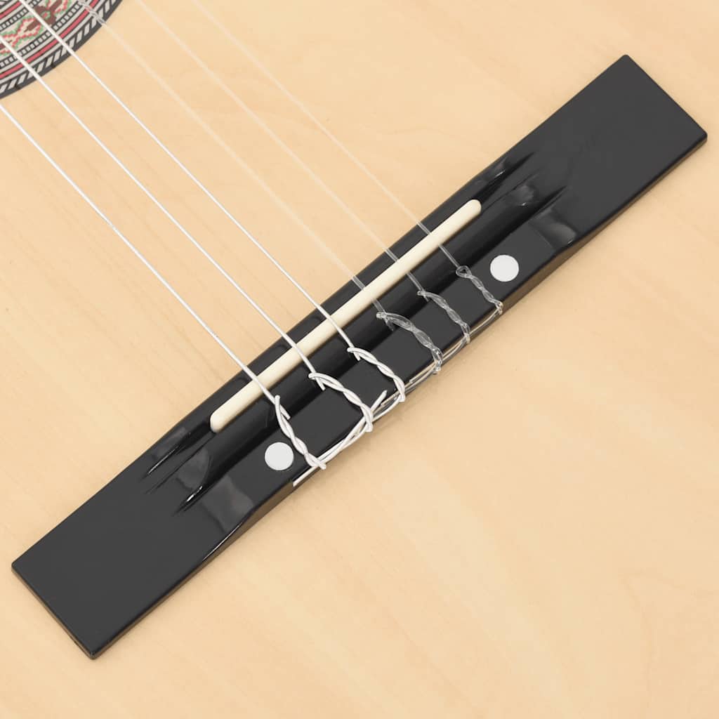 Akustična gitara Western s prorezom i 6 žica 38 " od drva lipe