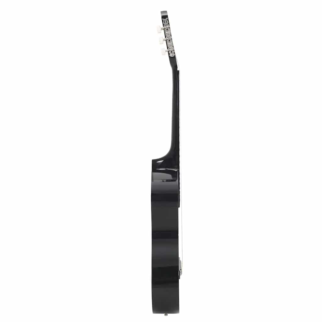 12-dijelni set klasične gitare Western sa 6 žica crni 38 "