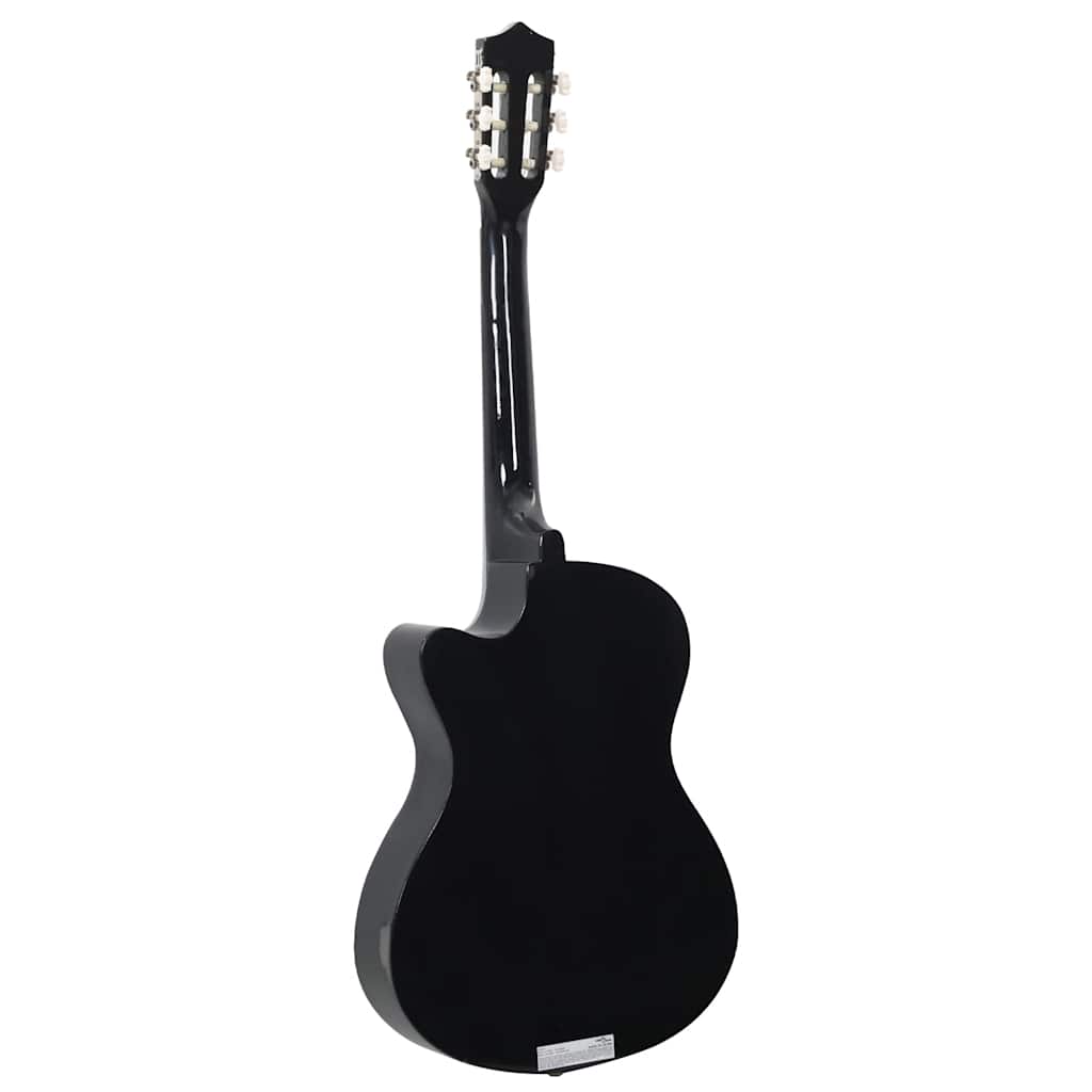 12-dijelni set klasične gitare Western sa 6 žica crni 38 "