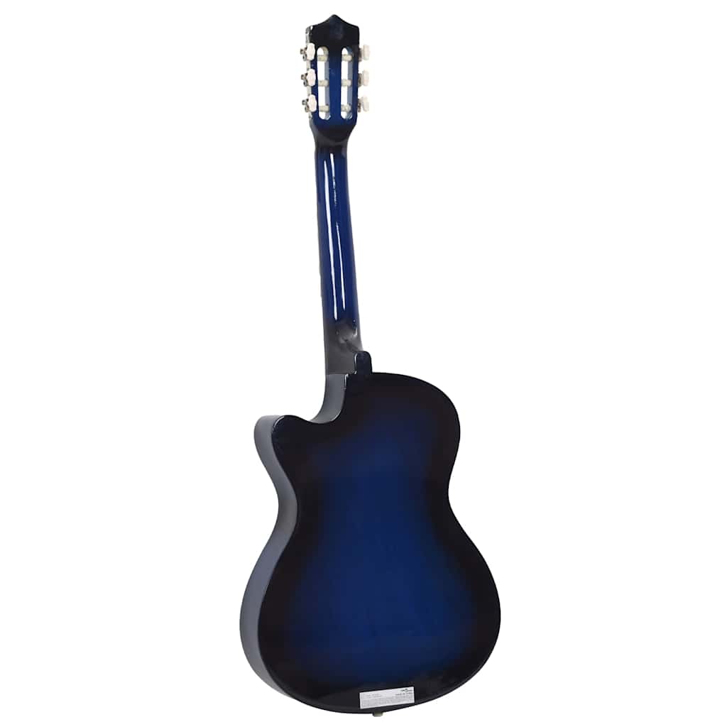 12-dijelni set klasične gitare Western sa 6 žica plavi 38 "