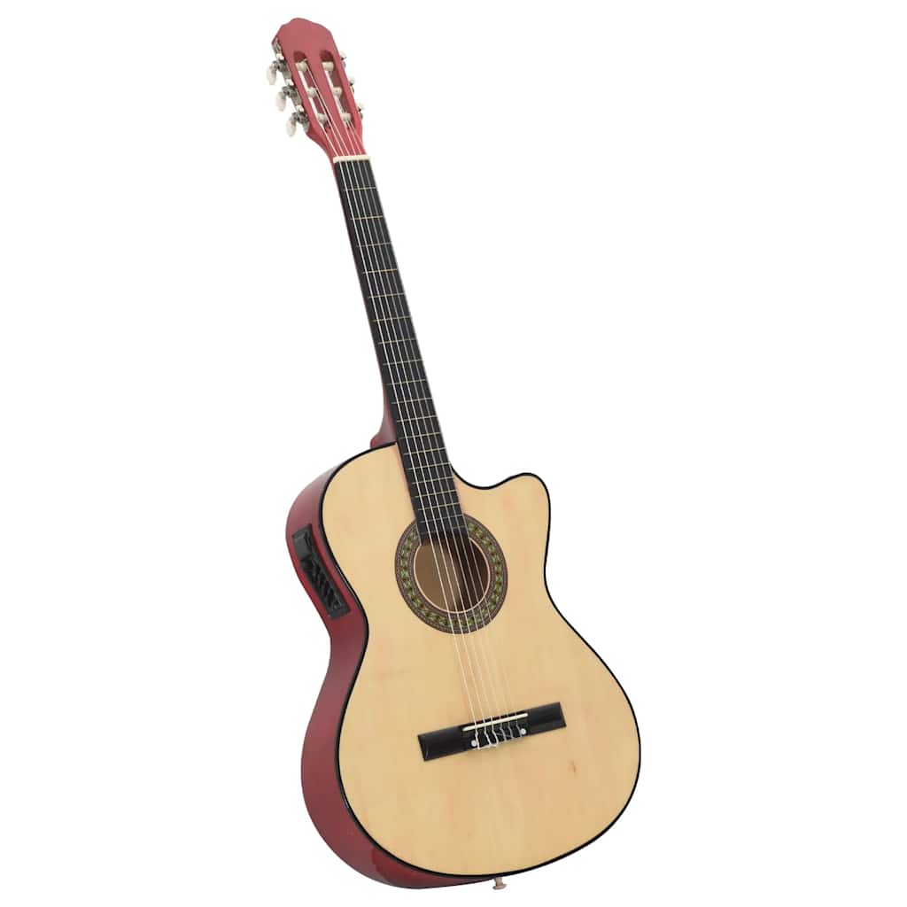Klasična gitara Western s prorezom, ujednačivačem i 6 žica