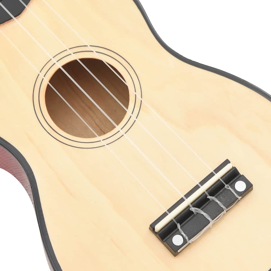 Set ukulelea Soprano s futrolom za djecu Natural 23 "