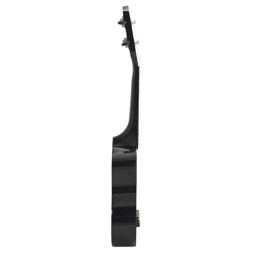 Set dječjeg ukulelea Soprano s torbom crni 23 "