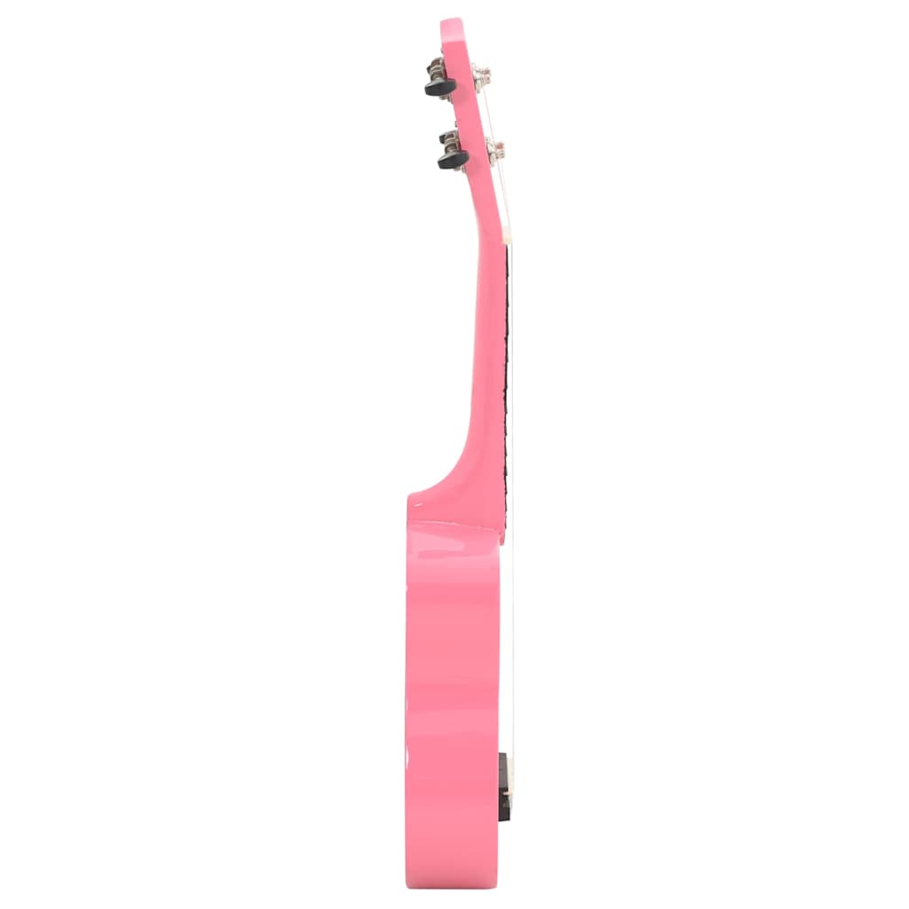 Set dječjeg ukulelea Soprano s torbom ružičasti 23 "