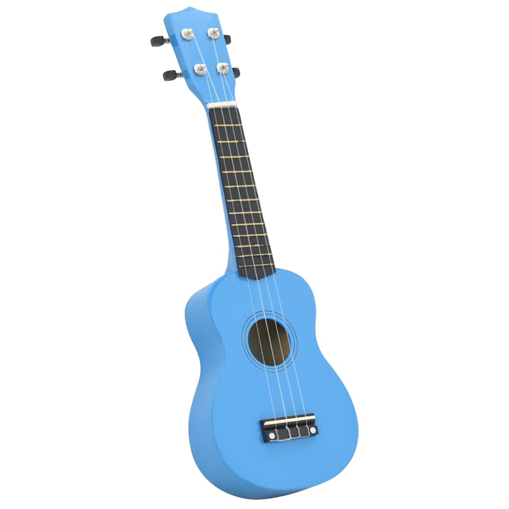 Set dječjeg ukulelea Soprano s torbom svjetloplavi 23 "